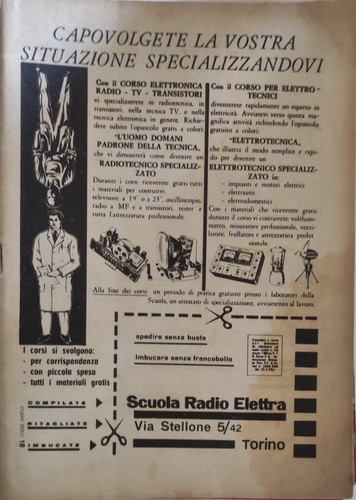 Lotto riviste epoca 1950 - riviste, 1950/60